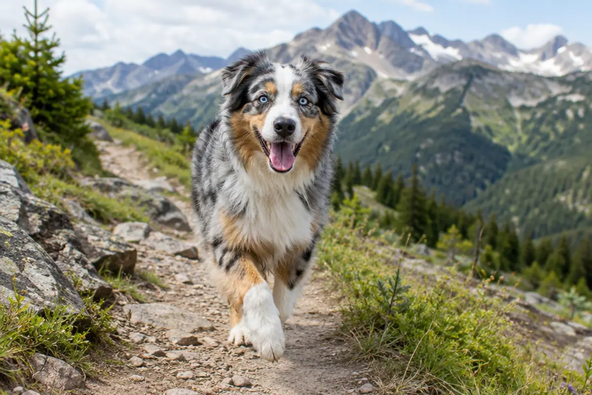 Australian Shepherd dog