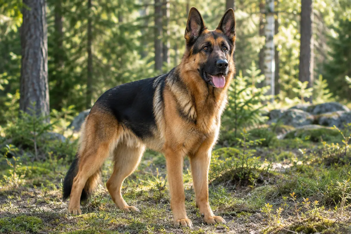 German Shepherd dog