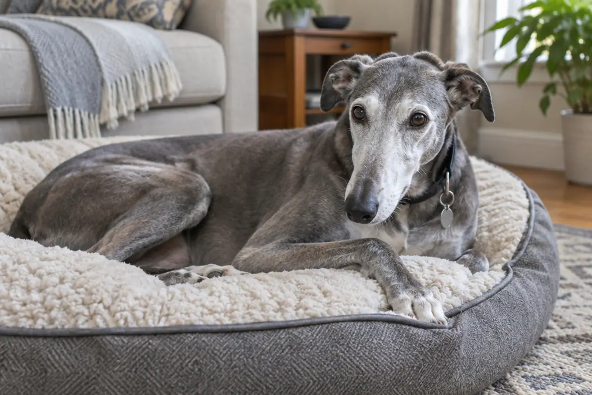 Greyhound dog