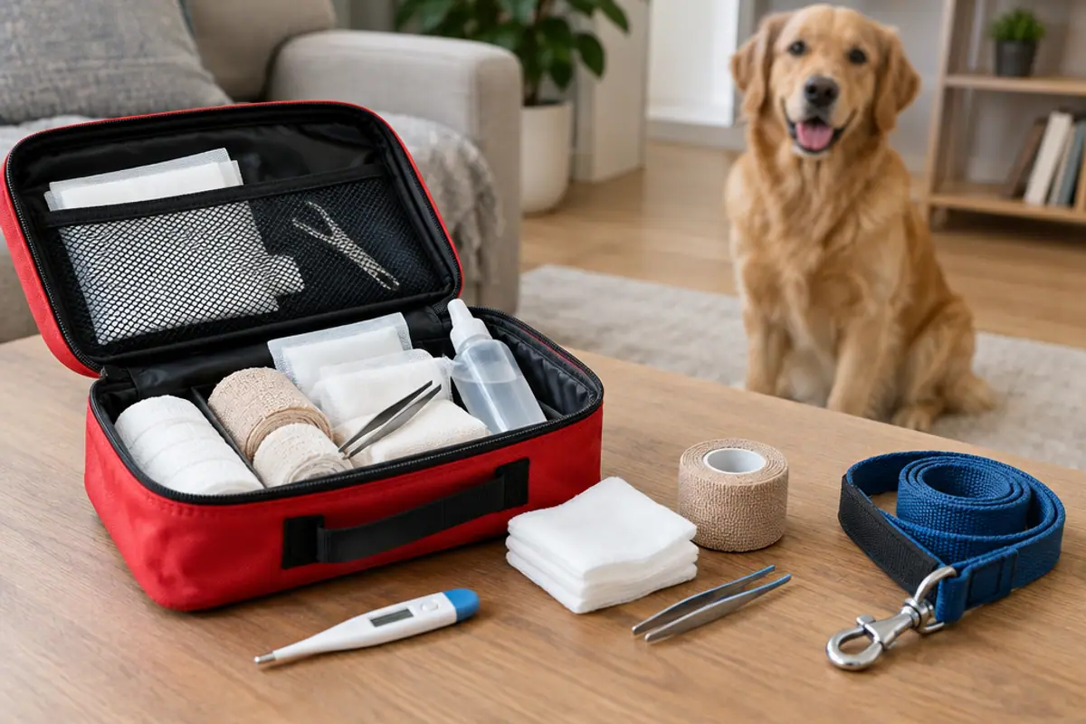 Dog First Aid Kit and Basic First Aid (Until You Reach the Vet)